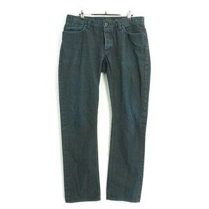 John Varvatos Mens Jeans Bowery Slim Straight Blue Denim Button Fly Size 36 Reg